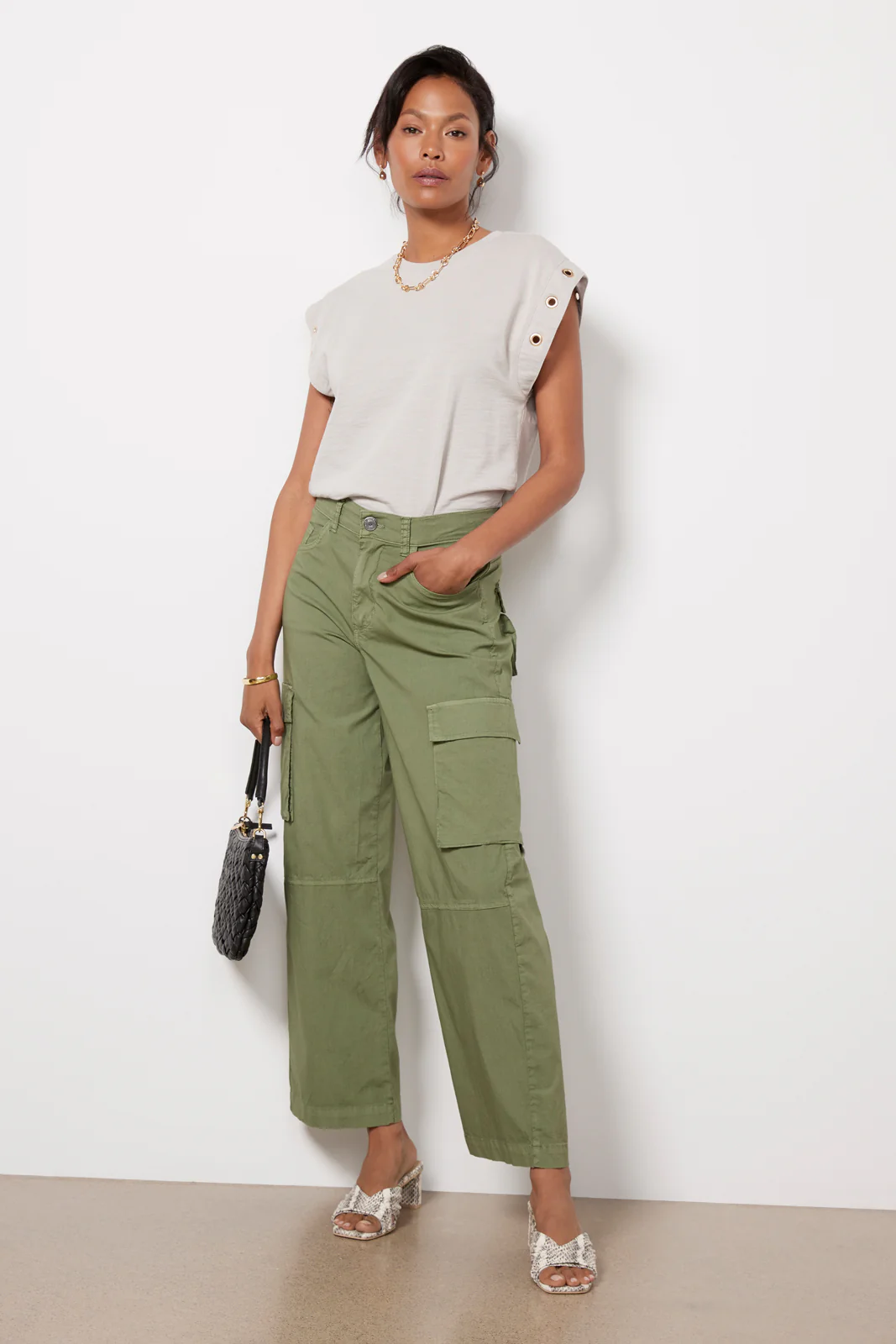 Oran Grommet Muscle Tee - Image 3