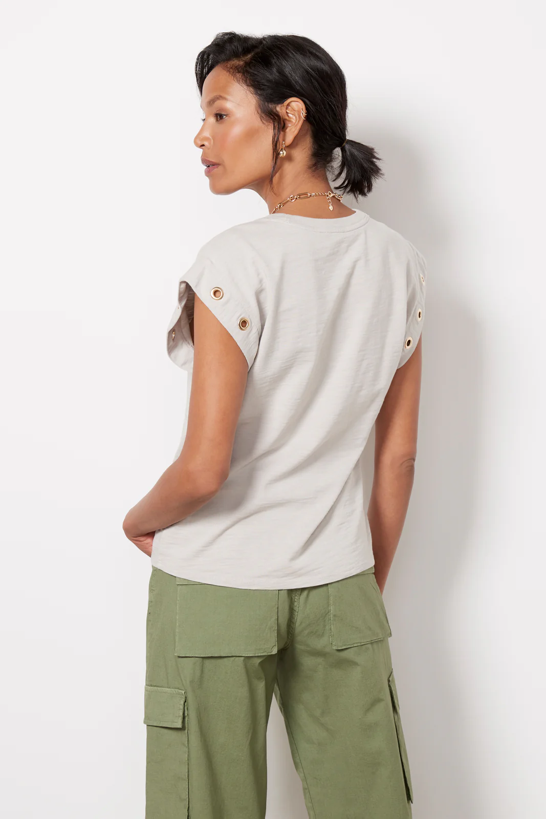 Oran Grommet Muscle Tee - Image 4