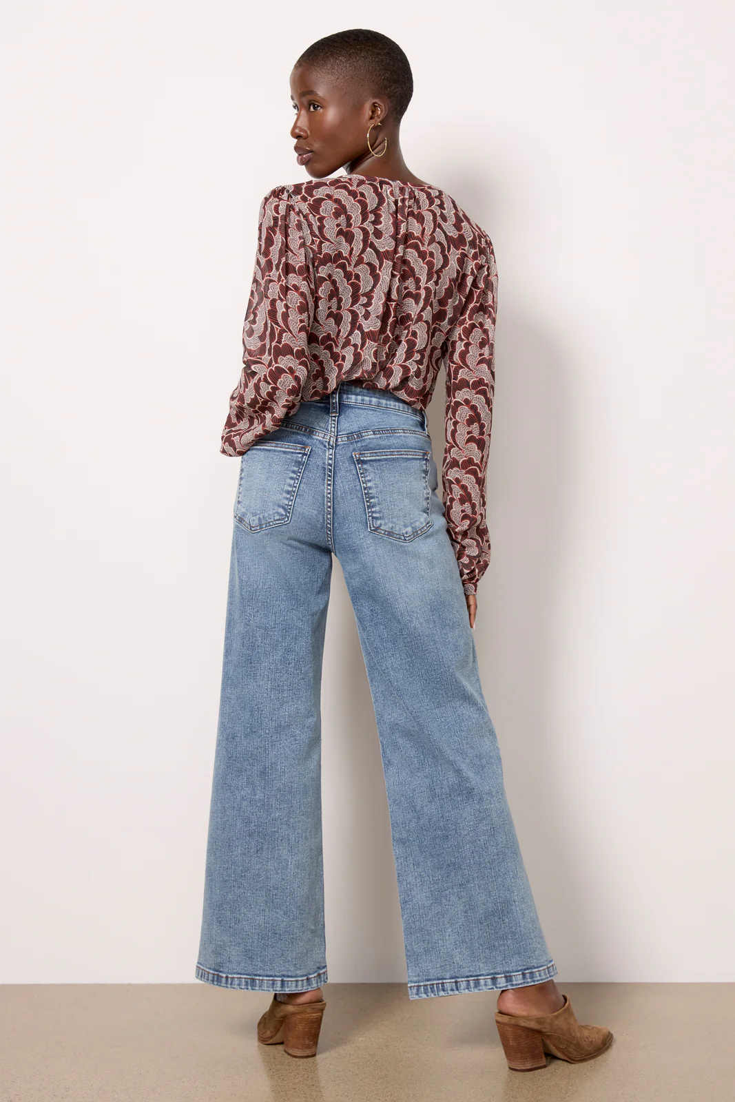 Petite Jean High Rise Wide Leg - Image 3