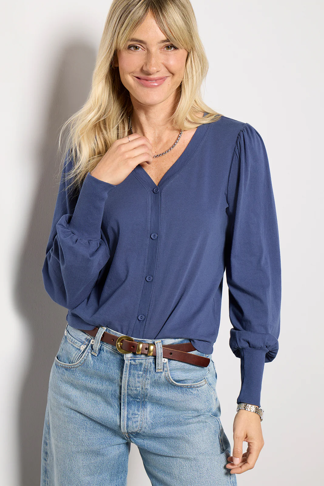 Puff Sleeve Button Down - Image 5