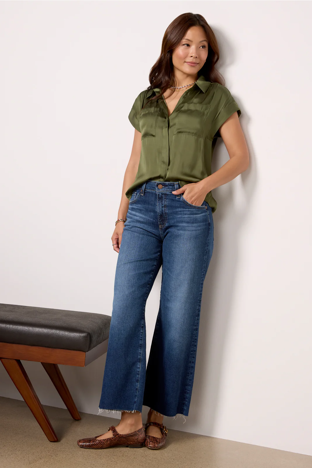 Remi Satin Shirt - Image 3