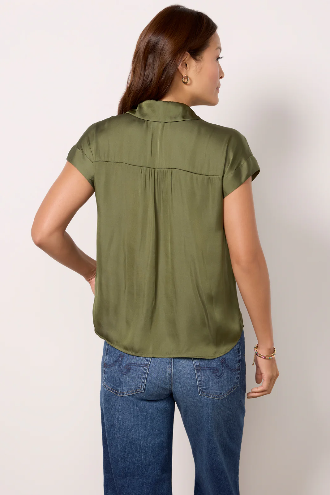Remi Satin Shirt - Image 4