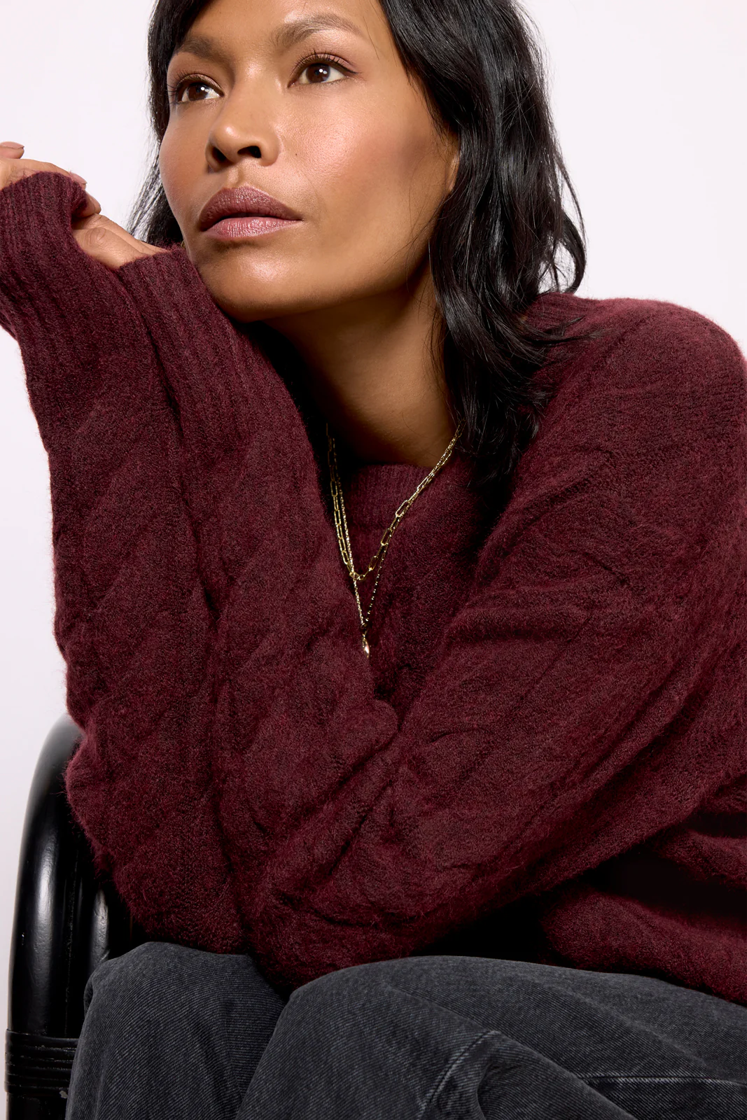 Renee Cable Pullover - Image 6