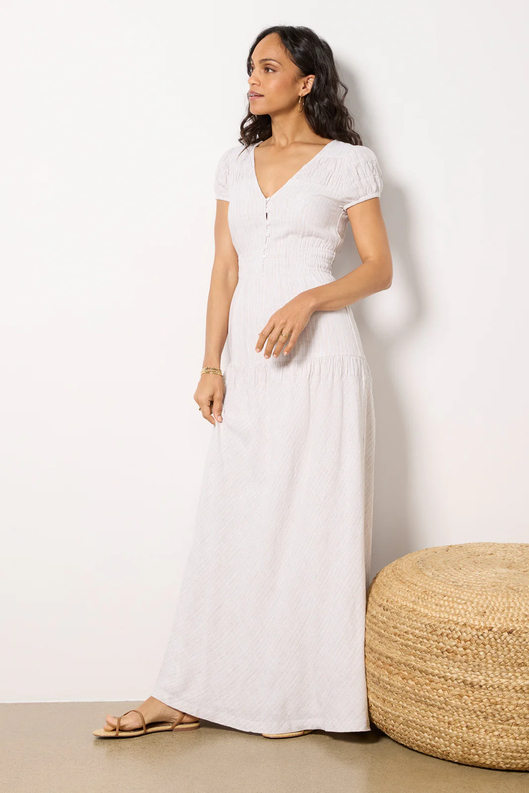 Riley Stripe Dress - Image 3