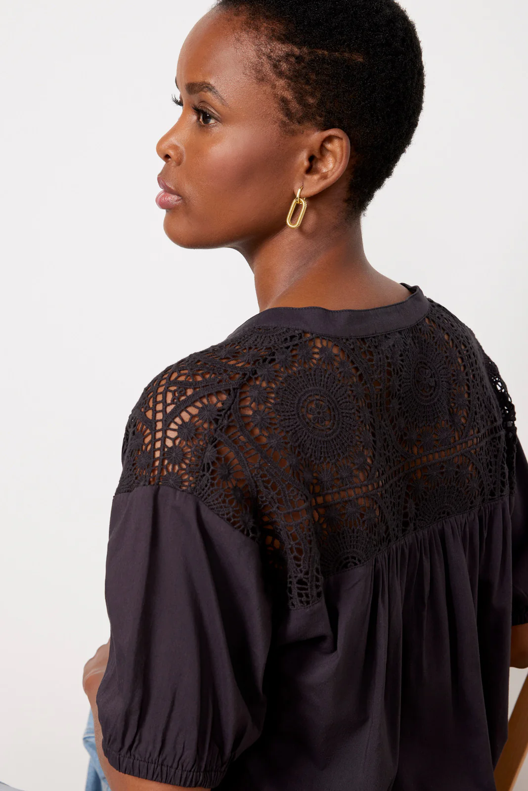 Rowan Eyelet Back Shirt - Image 2