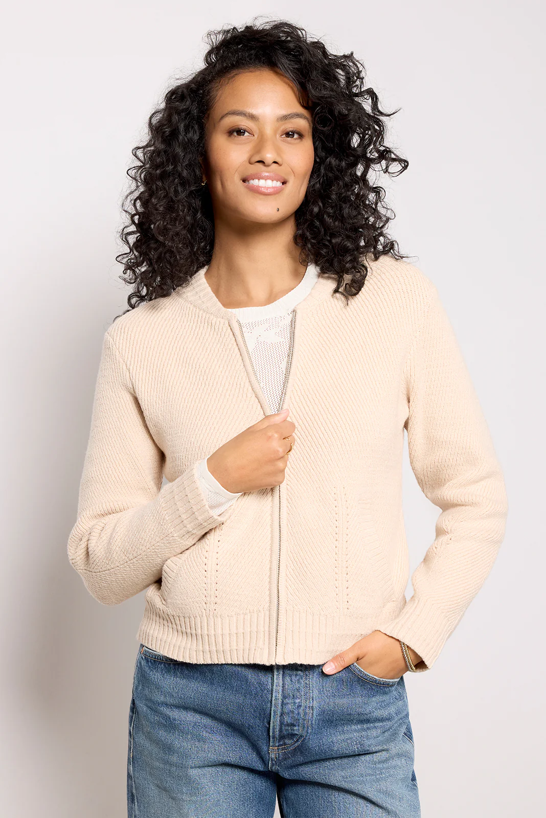 Shayla Bomber Cardigan - Image 6