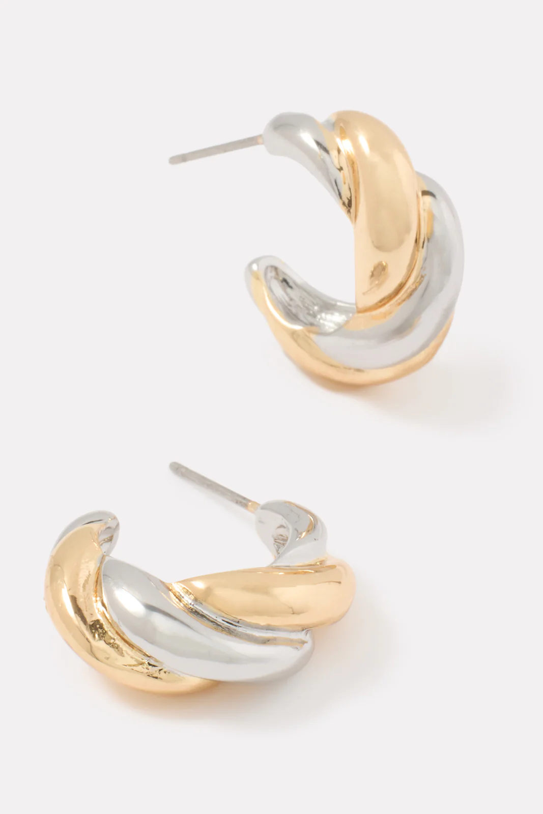 Sheridan Two Tone Hoops - Image 2