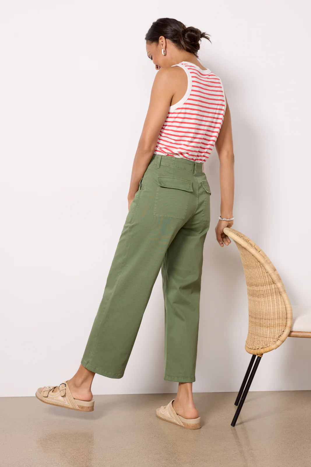 Sophia Wide Leg Utility Pant - Image 16