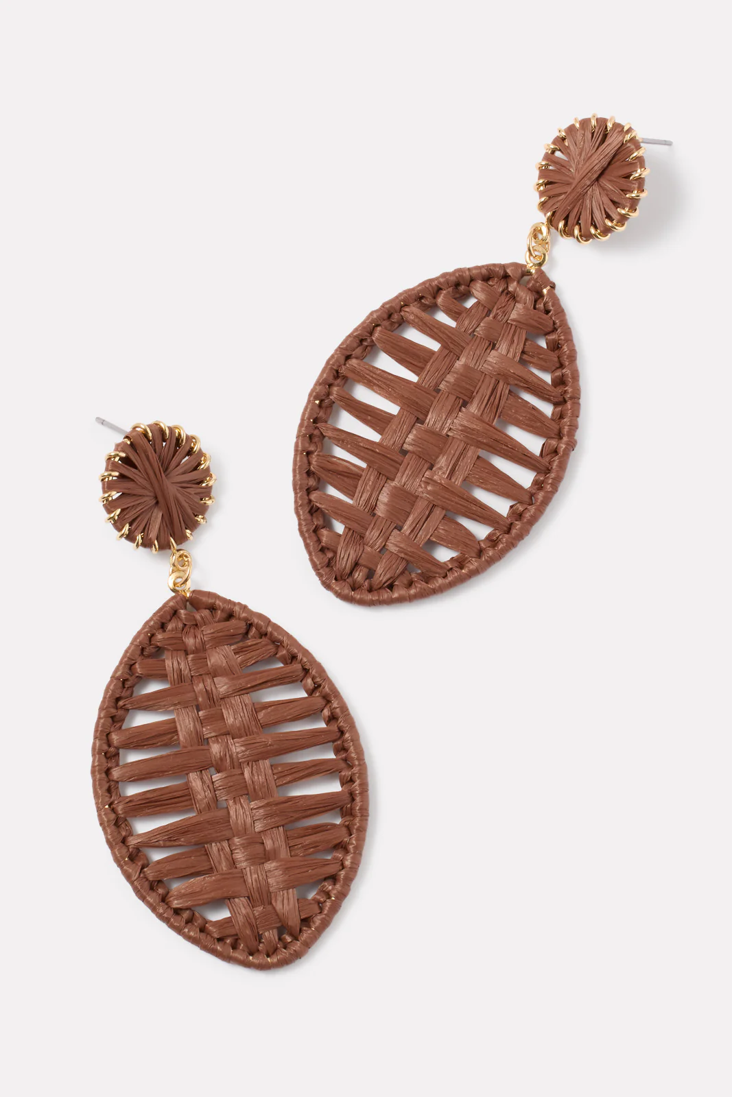 Stella Raffia Earrings - Image 2