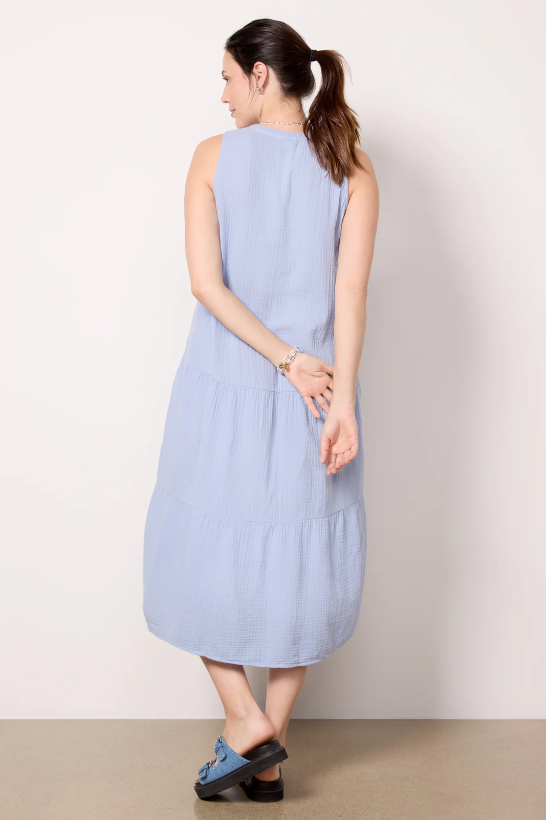 Summer Gauze Maxi Dress - Image 4