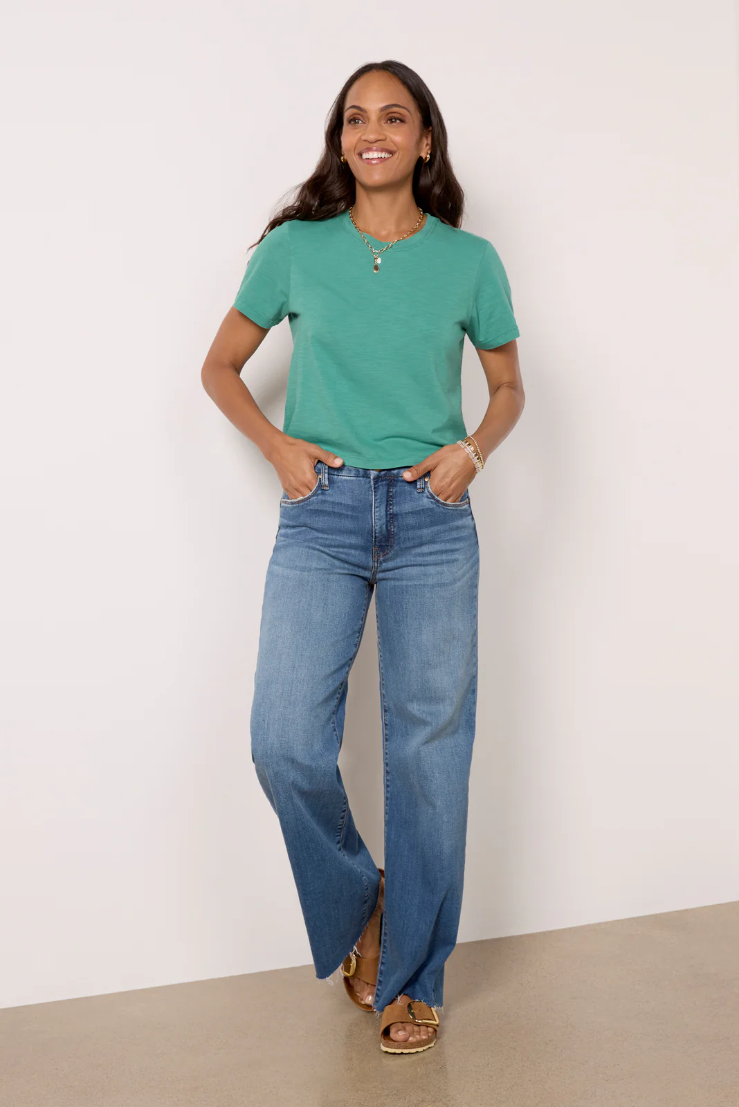 Sunwashed Cropped Tee - Image 3