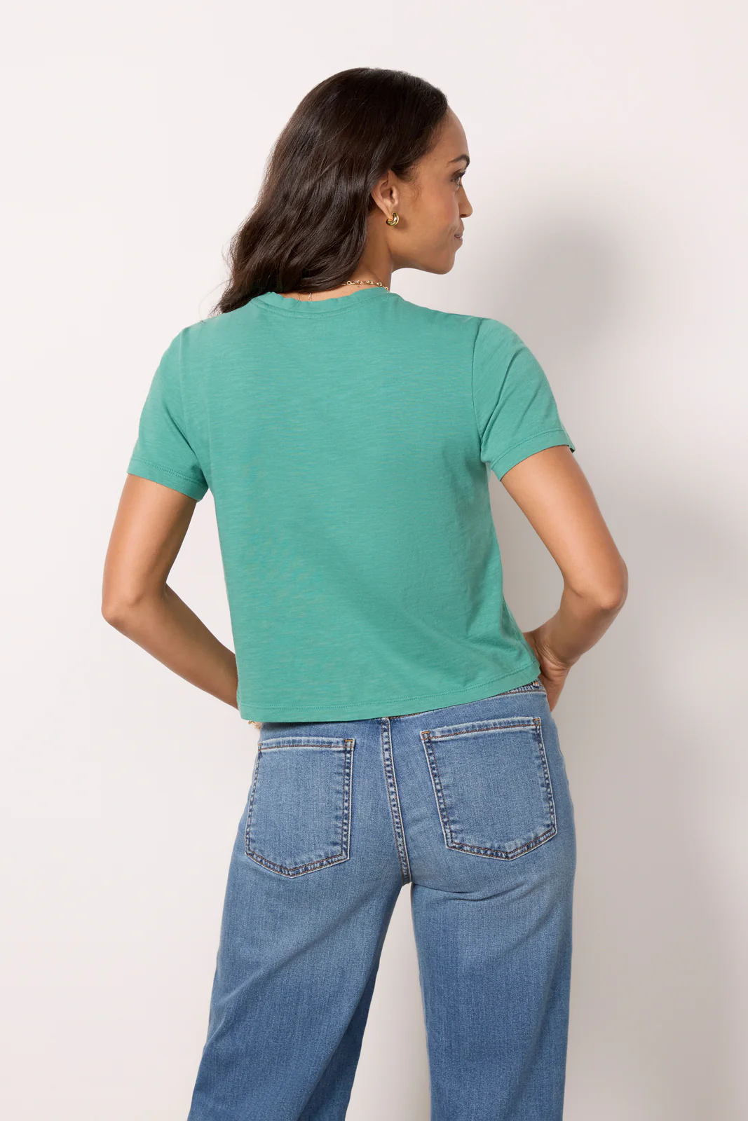Sunwashed Cropped Tee - Image 4