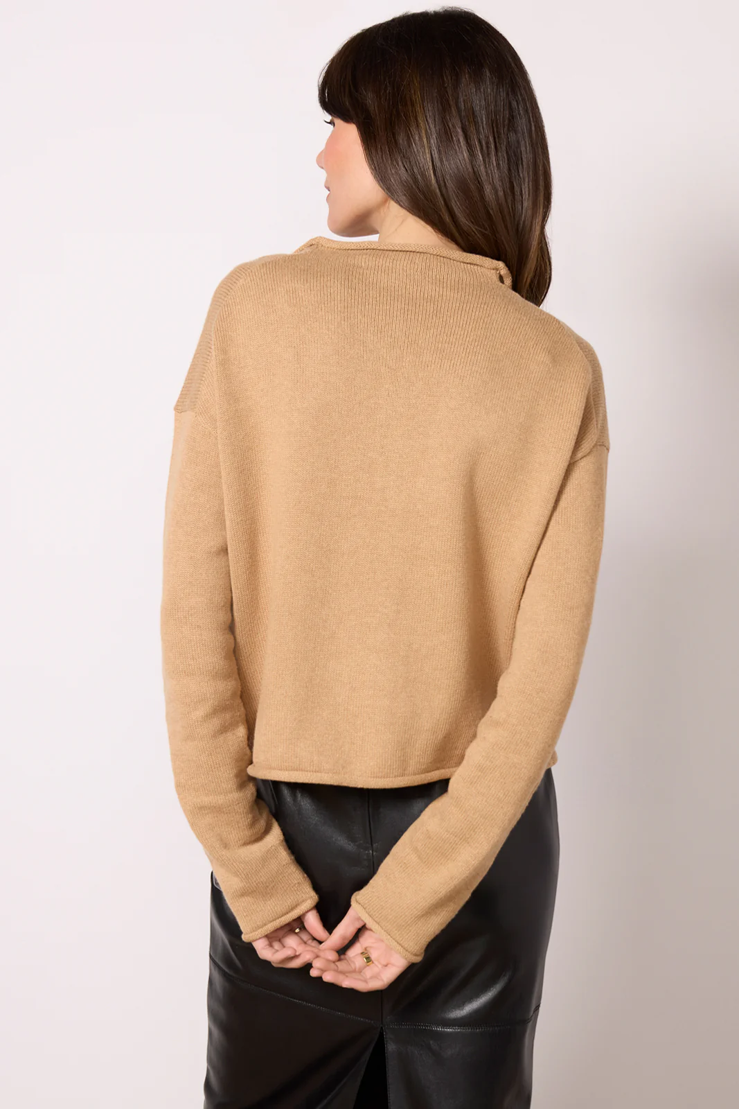 Taylor Roll Neck Cardigan - Image 4