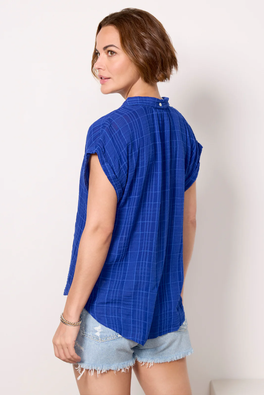 Textured Sheer Shirt - Image 4