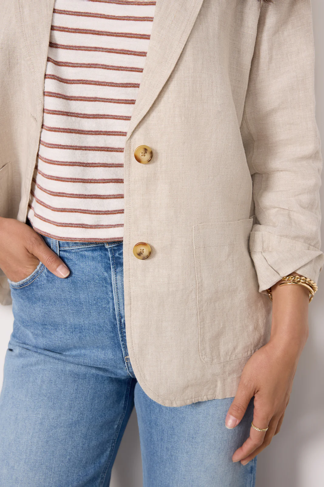 Ventura Linen Blazer - Image 5