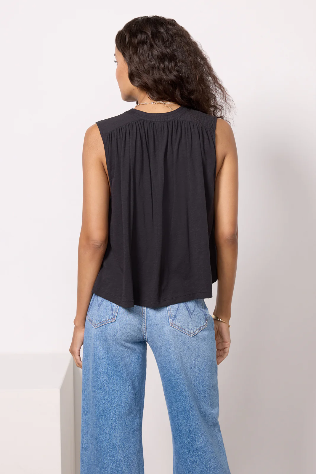 Via Tie Front Tank - Image 8