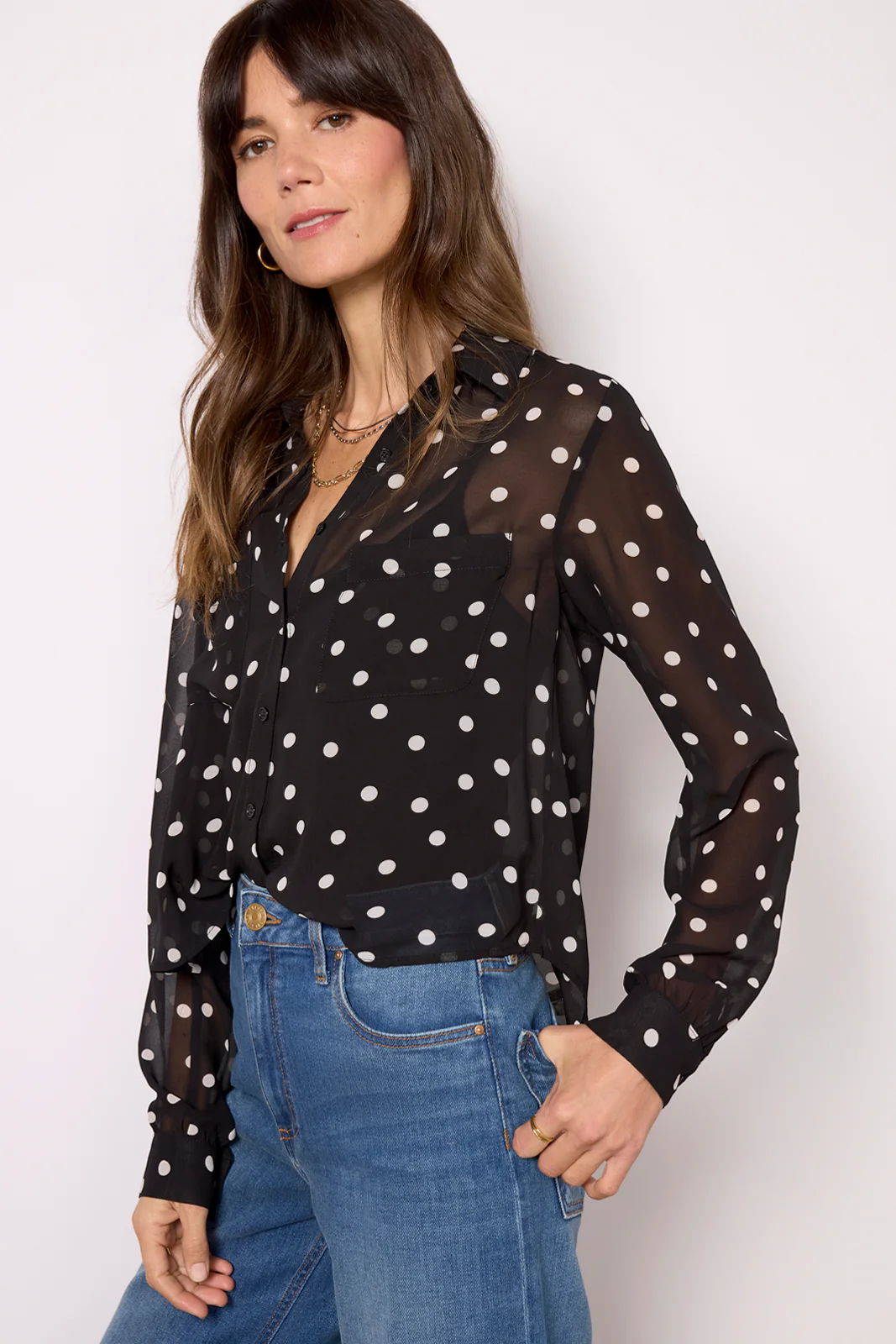 Vivienne Polka Dot Blouse - Image 5