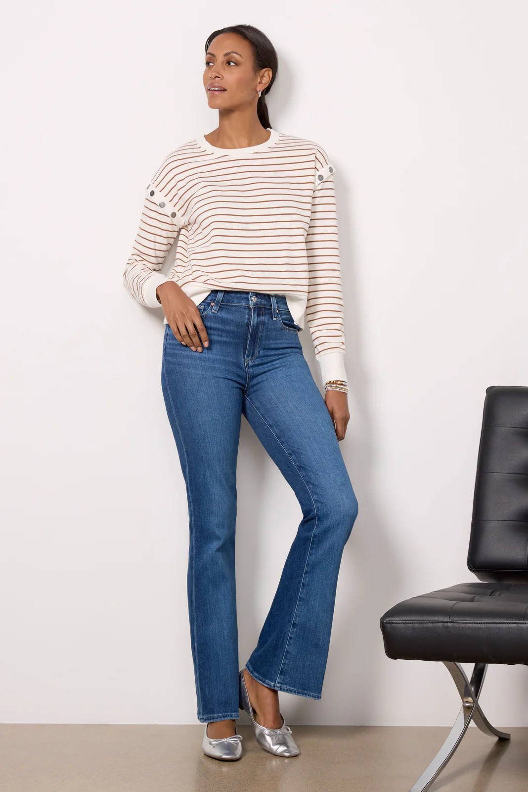 Willis Stripe Sweatshirt - Image 3