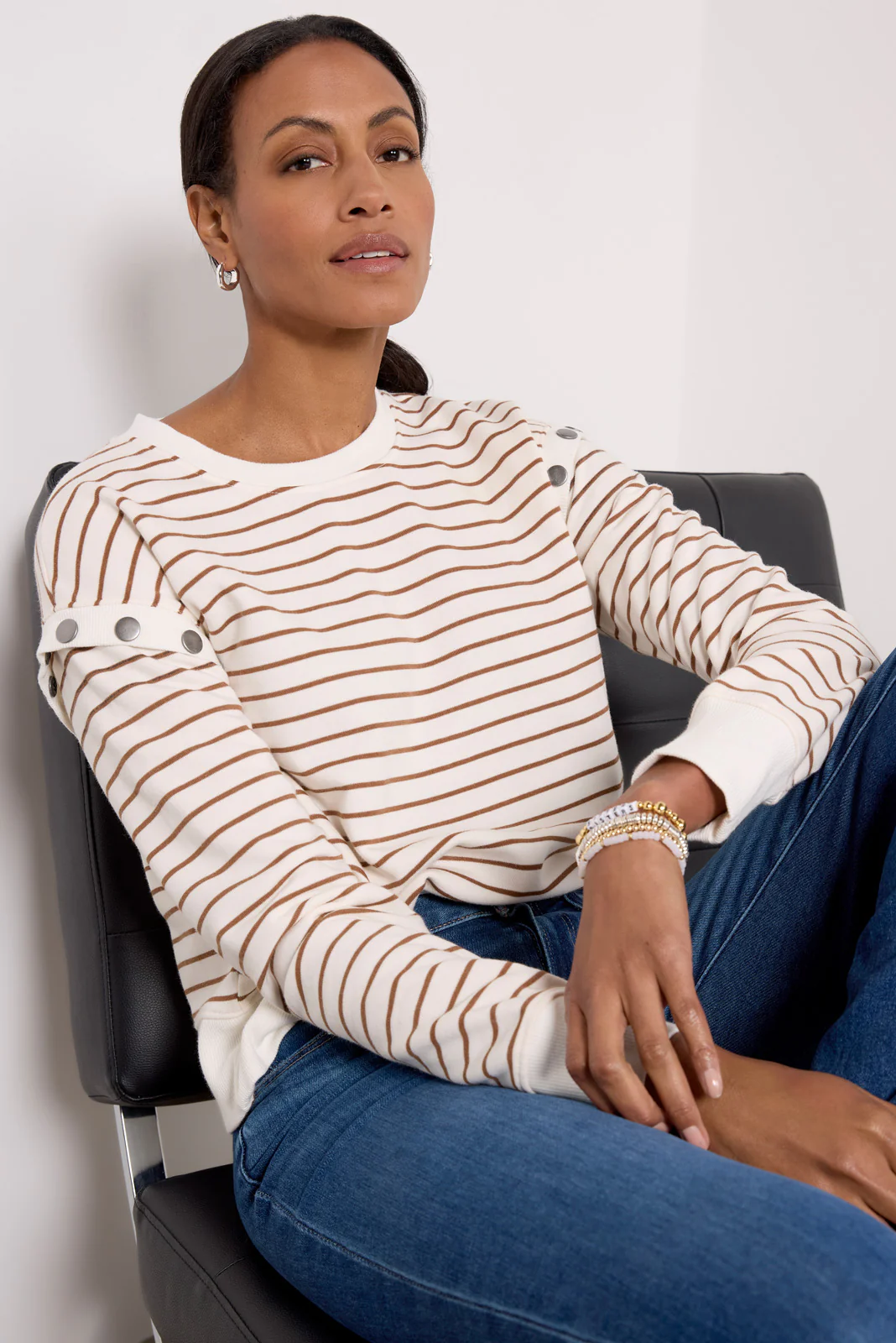 Willis Stripe Sweatshirt - Image 5