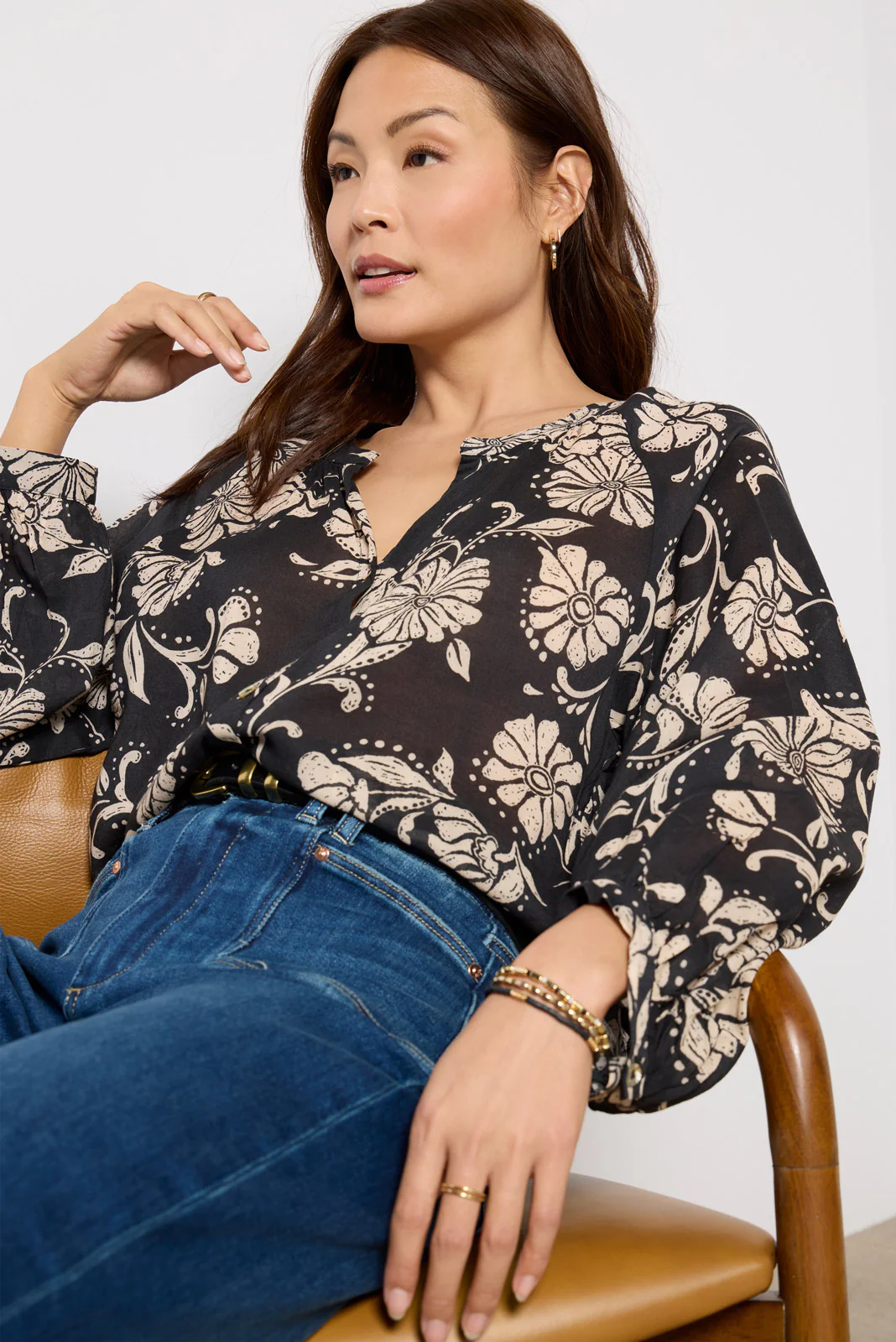 Wren Ari Floral Blouse - Image 5