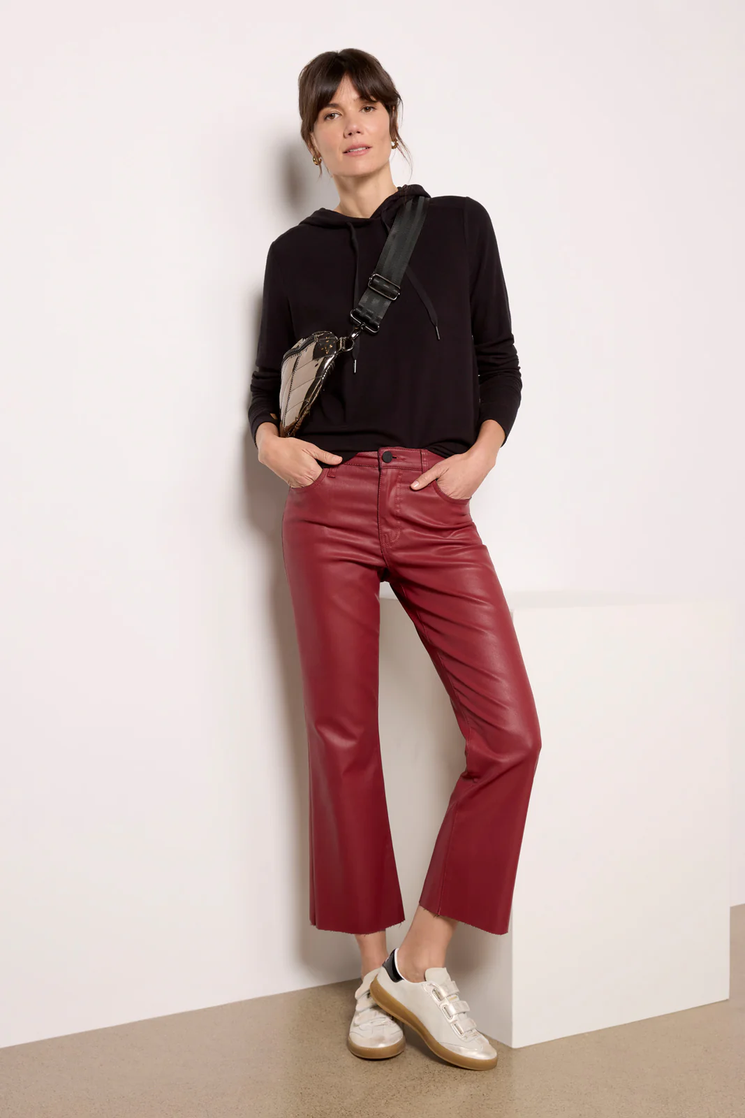 Zoey Rib Inset Hoodie - Image 3